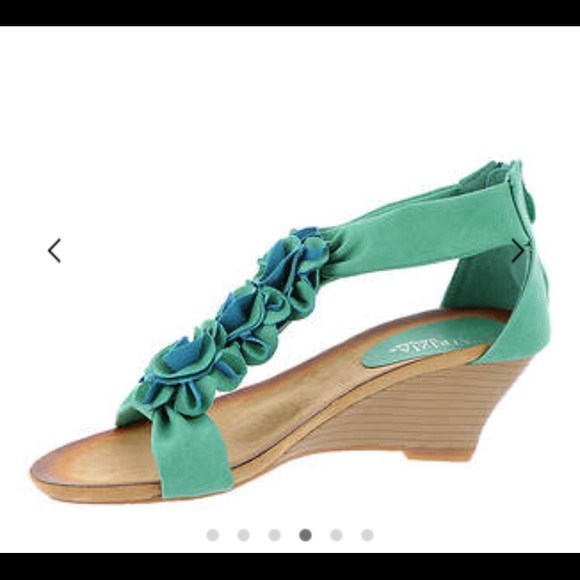 patrizia harlequin wedge sandals